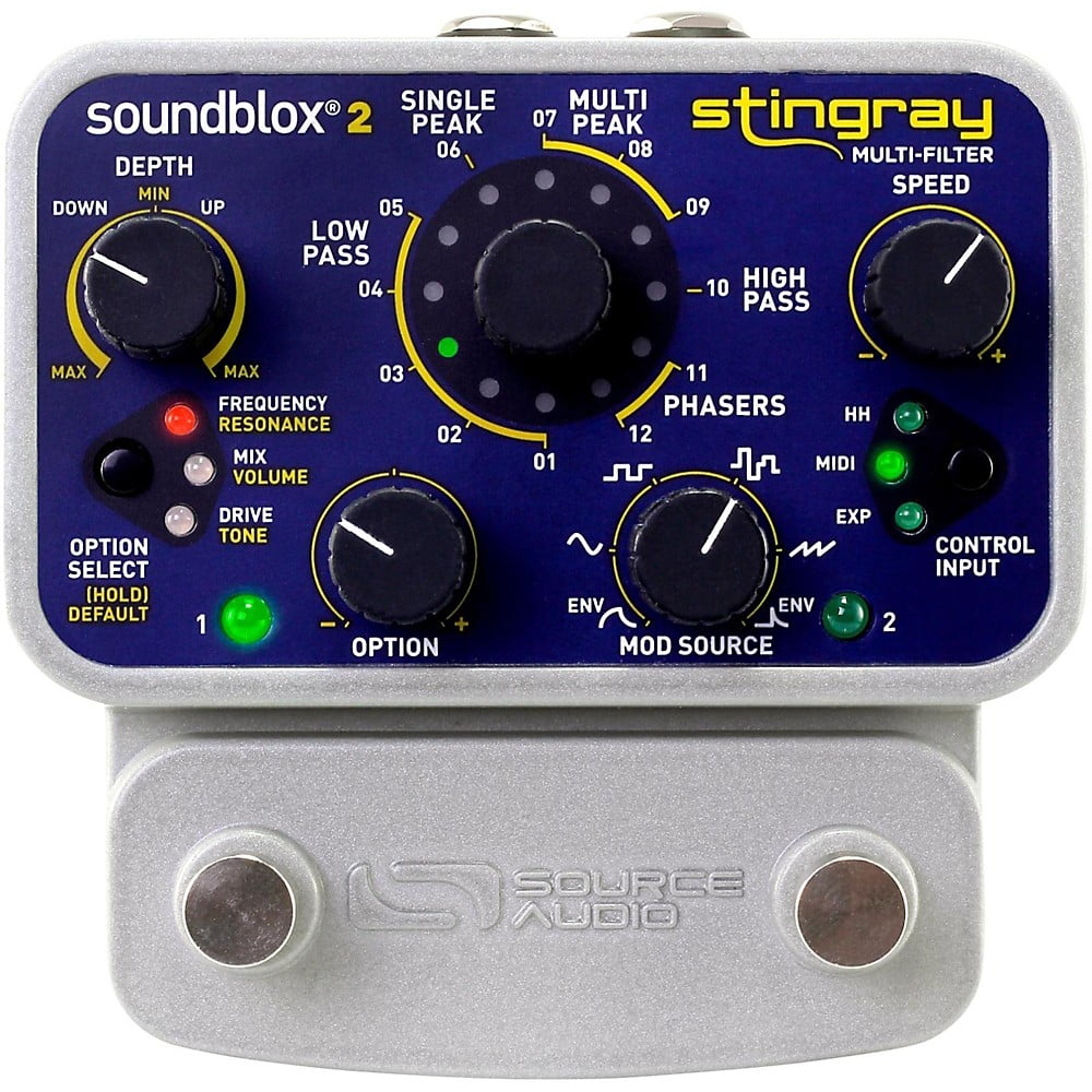 Source Audio Soundblox 2 Stingray Multifilter Guitar Effects Pedal