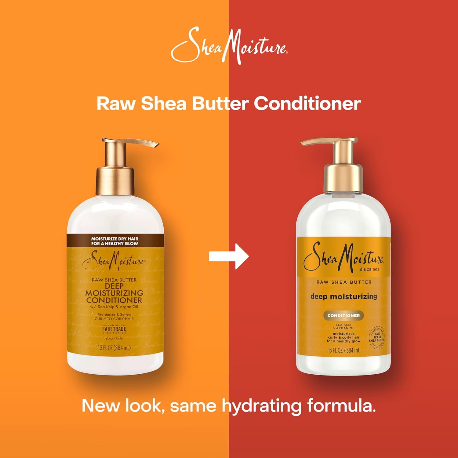 Shea Moisture Raw Shea Butter Moisture Retention Conditioner 13 oz (Pack of 2)
