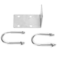 thumbnail image 1 of U- Clamp, Adjustable Durable  Appearence Antenna Bracket Stainless Steel Portable  For Vehicle-mounted  Antennas, 1 of 8