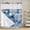 Navy Blue-3, variant on Navy Blue Coastal No Hook Shower Curtain with Snap in Liner, Waterproof Fabric Shower Curtains, Nautical Starfish Coral Jellyfish Shell Sea Shower Curtain Set Top See Through for Bathroom 72"x72"