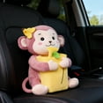 thumbnail image 1 of BotaniNest Function Trash Can And Tissue Holder Vehicle Interior Organizer With Lid And Storage Compartment, 1 of 3