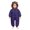 Dark Blue, variant on Thick Warm Bear Ear Hooded Coverall for Baby Boys Girls, Fleece Lined Winter Snowsuit with Front Zipper and Ribbed Cuffs for Winter Outdoor for Baby Boys