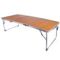 thumbnail image 1 of De Comedor Simple De Aleación De Aluminio Plegable Para Acampar Al Aire Libre, Almohadilla Antideslizante Para Patas De Para Una Buena Estab Baoblaze Mesa plegable para acampar al aire libre, 1 of 8