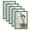 Light Green, variant on DEMAIKE 5x7 Glossy PVC Picture Frames for Table Top and Wall Mounting, Set of 5,Green