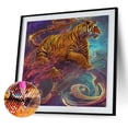 thumbnail image 1 of Cuadros Decorativos Kit de pintura de tigre de taladro redondo completo DIY 5D artesanía de decoración del hogar (NH2536) Tmvgtek embutido en tela, 1 of 8