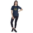thumbnail image 5 of Inkmeso Crew Neck T-shirt It's Fine I'm Fine Everything's Fine" Letter Printed Inspirational Jersey Top For Women, 5 of 9