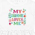 thumbnail image 4 of Inktastic My Grammie Loves Me Girl Grandchild Girls Toddler Dress, 4 of 5