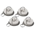 thumbnail image 1 of 4 Rubber Bath Plugs Universal Sink 38/43mm Basin Bathroom Kitchen Drain Stopper, 1 of 10