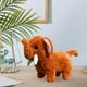 thumbnail image 4 of Lindo elefante de peluche electrónico para regalar a bebés a partir de 2 años. marron oscuro, 4 of 9