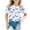 X-White5, variant on WERYOUNG Child Kids Butterfly Print Short Sleeve T-Shirt Tops Casual Tee, 10-11 Years