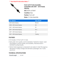 thumbnail image 2 of Front Left CV Axle Assembly - Compatible with 2007 - 2010 Honda Odyssey 2008 2009, 2 of 2