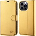 thumbnail image 1 of iPhone 13 Pro Case, iPhone 13 Pro 5G Case[Card Holder][Kickstand] [TPU Inner Shell][RFID Blocking] Flip Phone Cover Compatible for 6.1 Inch iPhone 13 Pro -Black - 3 Rear Cameras (Golden Sunset), 1 of 7