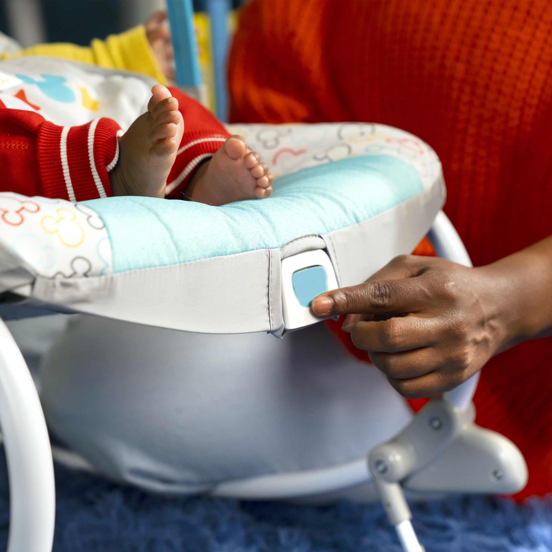 Mickey mouse top bouncer chair