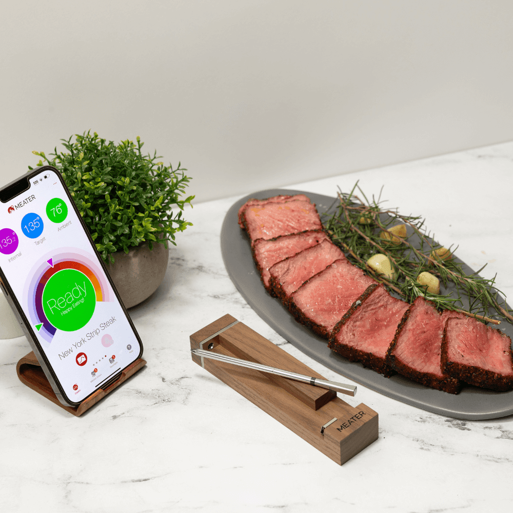 MEATER Pro: Premium Bluetooth Wireless Meat Thermometer | 1000°F Direct Heat Grilling | Long Range | Multi-Sensors | For BBQ, Oven, Grill, Smoker, Air Fryer, Deep Fryer