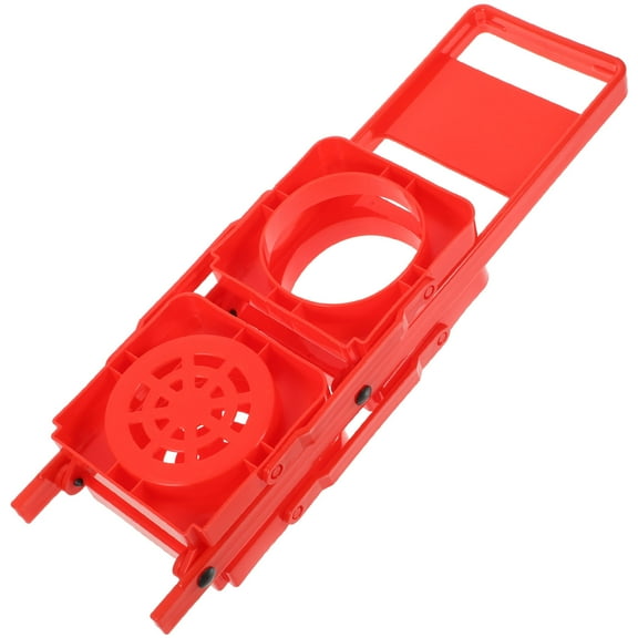 SWETRACE Foldable Mug Holder Plastic Beer Tote Basket Red 1Pack