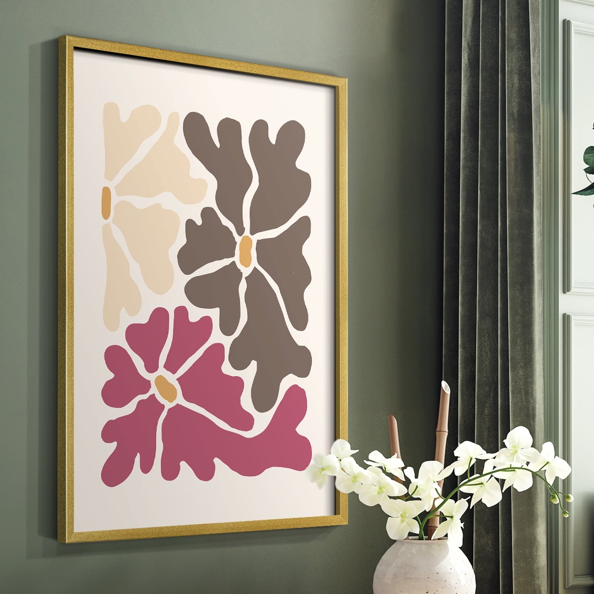 Matisse CCLX in Solid Wood 8 x 10 Framed Print