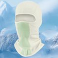 thumbnail image 1 of Máscara de esquí de cara completa Transpirable Sport Cover Sombrero Térmico ligero (Blanco), 1 of 5