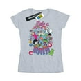 thumbnail image 1 of DC Comics T-Shirt en Coton pour Femmes Adolescentes Titans Go Make It Rain, 1 of 3