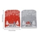 thumbnail image 3 of Bearachild Funda para silla de Navidad con estampado gris y rojo, copo de nieve, a prueba de polvo, funda de dibujos animados para sala de estar, Kits de decoración para fiestas Rojo, 3 of 6