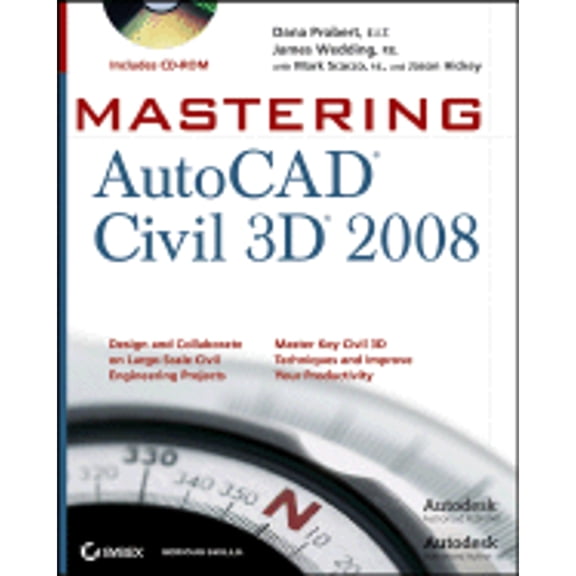 Pre-Owned Mastering AutoCAD Civil 3D [With CDROM] (Paperback) 0470167408 9780470167403