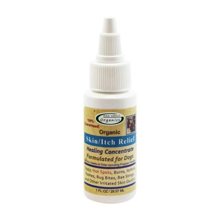 De Flea Reptile Relief - Mad About Organics All Natural Dog Puppy Skin/Itch Relief Healing Treatment Drops