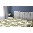 thumbnail image 5 of Ambesonne Autumn Leaves Fitted Sheet, Botany Romantic Leaf, Twin XL Size, Pistachio Green White, 5 of 5