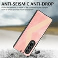 thumbnail image 6 of Allytech Case for Samsung Galaxy Z Fold 4 2022 Release 7.6", Vintage Leather Surface Anti-scratch Slim & Light Wireless Charging Drop Resistant Durable Folding Case For Samsung Galaxy Z Fold 4, Pink, 6 of 8