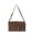Brown-Gold, variant on Sunyuer Vintage Brown Metallic Studded Handbag - Hollow Pillow Bag for Women, Shoulder Bag