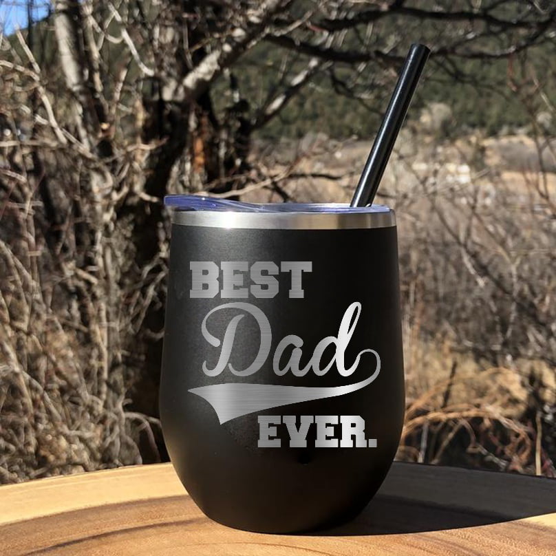 Insulated Wine Tumbler From Son Papa Gifts For Father Papa Drinks Hands Off Nice Papa Wine Glass