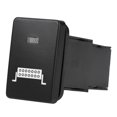 thumbnail image 5 of Interruptor basculante de encendido y apagado LED para coche para Camery Yaris Highlander Prius Carora BARRA DE LUZ, 5 of 5