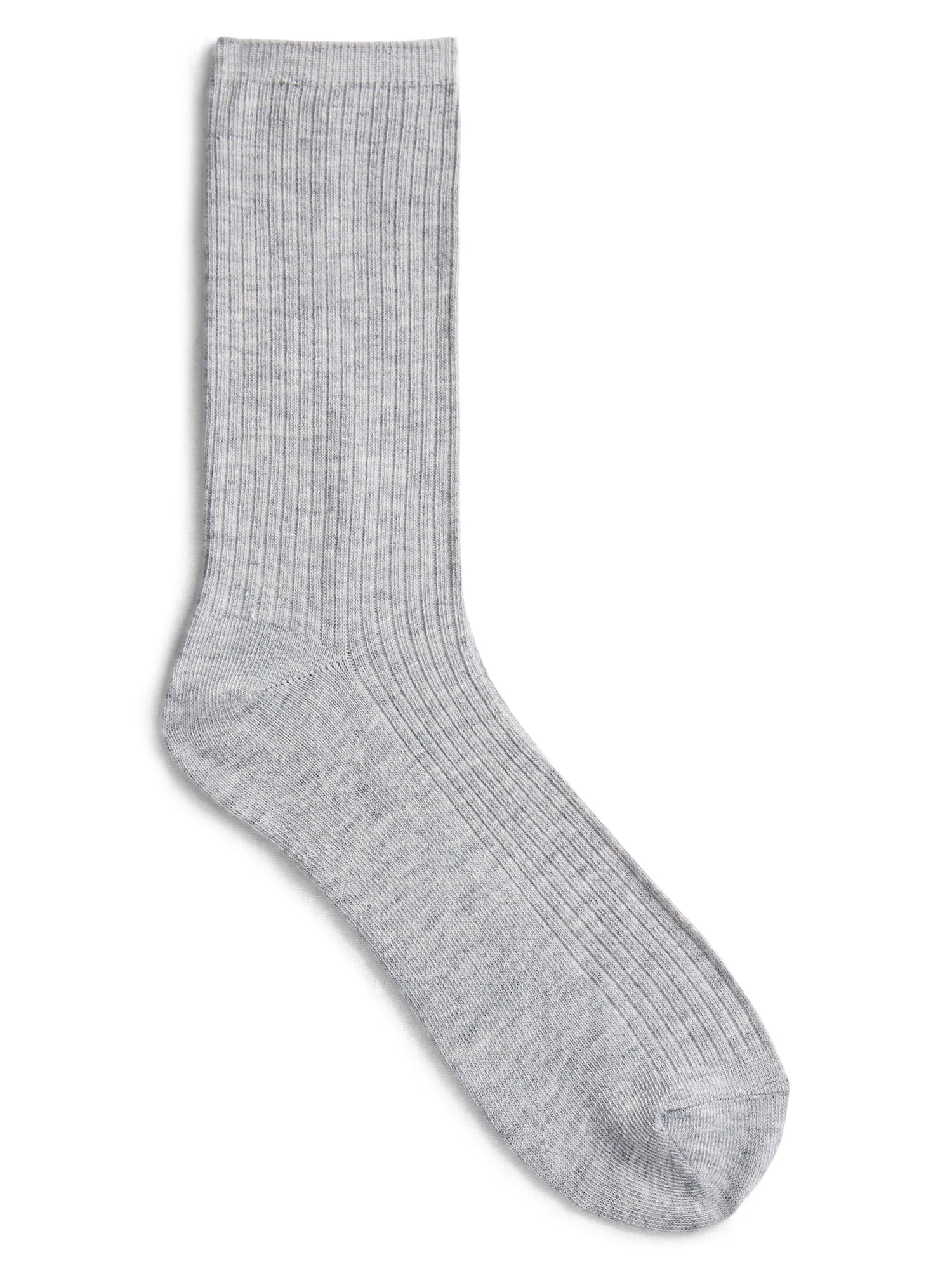 Joyspun Women’s Crew Dress Socks, 6-Pack, Shoe Sizes 4-10