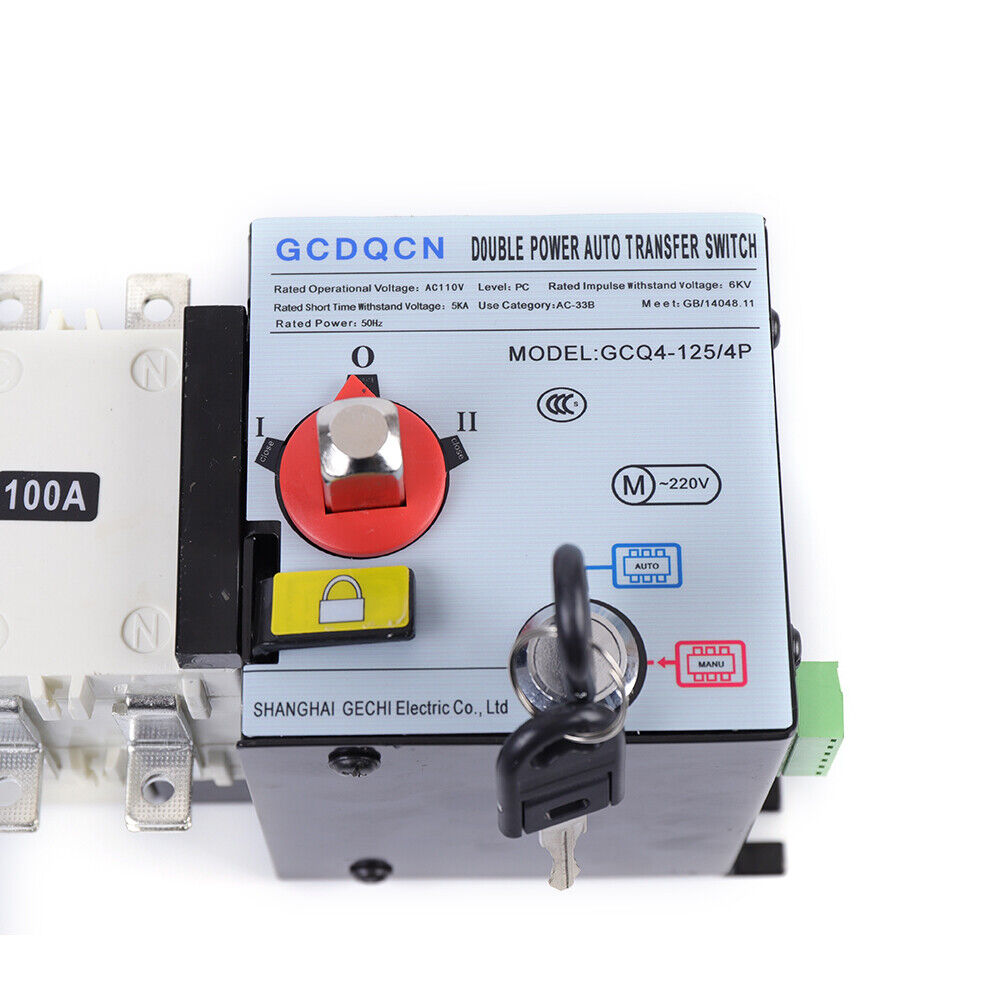 DENEST Automatic Dual Power Transfer Switch Generator Changeover Switch Transfer Switch