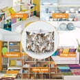 thumbnail image 5 of Cabinet Storage Basket 11.02x11.02x11.02 Inches Storage Box Foldable, Storable and Easy to Assemble ，Open Home Storage Bins ，Closet Storage Bins Leopards, 5 of 8