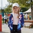 thumbnail image 4 of Uorisanigo Boys Girls Zip Up Hoodie Sweatshirt with Pockets Fashion Boys Girls School Velvet Lined Long Sleeve Hoodies Galaxy Axolotl Sweater Fall Winter Clothes, 4 of 7