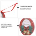 thumbnail image 7 of LOLIPPYY Merry Christmas Door Plaque Hanging Ornament Xmas Tree Pendant Party Decor for Holiday Season, 7 of 7