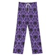 thumbnail image 3 of Haunted Mansion Pajama Pants Breathable with Pockets Pajamas For Lady Vintage Sleeping Pants Bedroom Homewear, 3 of 6