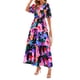 thumbnail image 1 of Vestido PRETTYGARDEN 2025 Floral Cuello en V Mangas Abullonadas M, 1 of 7