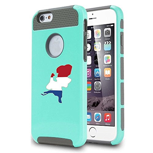 Apple iPhone 5 5s Shockproof Impact Hard Case Cover Netherlands Dutch Flag (Teal...