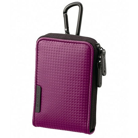 Sony Camera Case with Carabiner, Violet Sony Camera Case with Carabiner, Violet