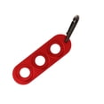 thumbnail image 3 of Protector de juntas de taco de billar, soporte protector de puntas de taco, organizador portátil universal de 3 orificios, clip protector de juntas de Rojo, 3 of 8