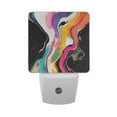 thumbnail image 6 of Yayeee LED Night Light for The Home Plug in With Light Sensors 2 Pack, Colorful Black, 6 of 6