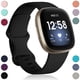 thumbnail image 1 of Correas deportivas JAMW para Fitbit Sense/Versa 3 paquete de 4 pequeñas negro Módena azul g, 1 of 5