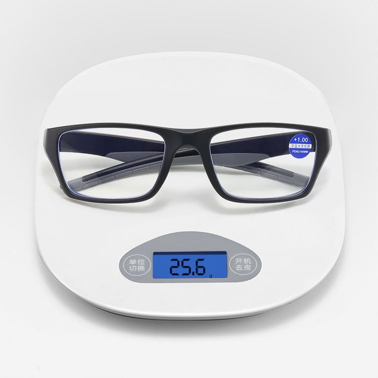 FELRES Square Blue Light Blocking Reading Glasses For Men | Classic Retro Style | 3093
