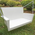 thumbnail image 3 of Kingston Resin Wicker/Steel Contemporary Hanging Swing, 3 of 5