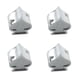 thumbnail image 1 of Juego de 4 tapas de válvula de aire para neumáticos de coche, camión y bala, personalizadas, tipo Ace Plata, 1 of 7