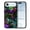 Purple Green Galaxy Marble, variant on WIRESTER Shockproof Soft Rubber Cover Case for Apple iPhone 17 Air 6.6" 2025, Cloudy Black Marble