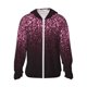 thumbnail image 1 of Fotbe Pink Glitter Sparkles A Chaqueta con Protección Solar UPF 50+ para Hombre y Mujer, Camisa con Capucha y Bolsillos-Small, 1 of 7