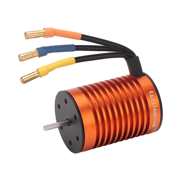 Moteur Sans Balais F540 V2 3300 KV – 800W, 4 Pôles, 12 Fentes – Pour Voiture RC 1/10 – Pièce De Rechange Universelle