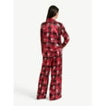 thumbnail image 2 of Justice x Snoopy Girls Long Sleeve Notch Collar Sleep Top and Sleep Pants, 2-Piece, Sizes 4-18, 2 of 4