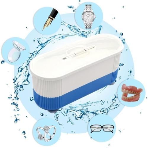 Ultrasonic Eyeglass Glasses Cleaner Cleaning Watch Ring Jewelry